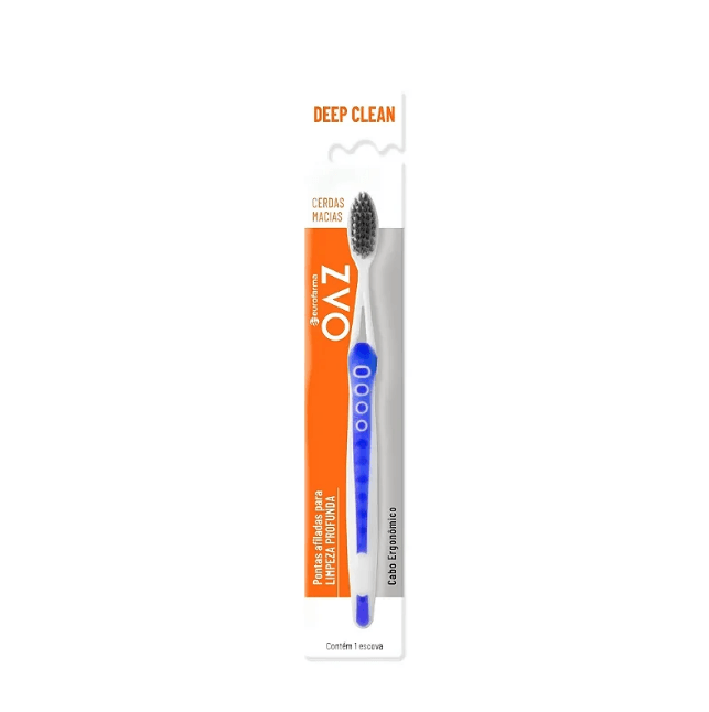 Escova De Dente OAZ Deep Clean Cores Variadas